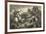 Alfonso of Castile with the Kings of Aragon and Navarre Defeats the Moors at Tolosa-Hermann Vogel-Framed Premium Giclee Print