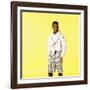 ALFONSO RIBEIRO. "THE FRESH PRINCE OF BEL-AIR" [1990], directed by ALFONSO RIBEIRO.-null-Framed Premium Photographic Print