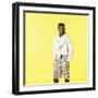 ALFONSO RIBEIRO. "THE FRESH PRINCE OF BEL-AIR" [1990], directed by ALFONSO RIBEIRO.-null-Framed Photographic Print