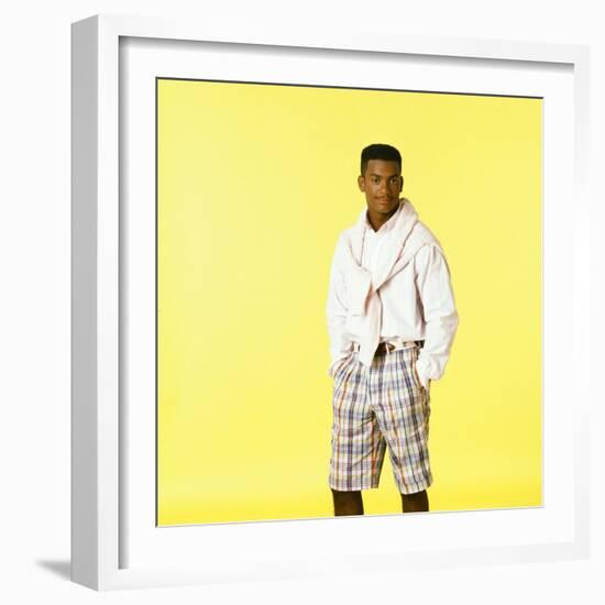 ALFONSO RIBEIRO. "THE FRESH PRINCE OF BEL-AIR" [1990], directed by ALFONSO RIBEIRO.-null-Framed Photographic Print