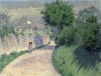 Young Peasant in Fields-Alfonso Testi-Giclee Print