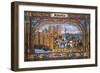 Alfonso VII of Castile Conquering Almeria, Painted Tiles-null-Framed Giclee Print