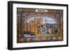 Alfonso VII of Castile Conquering Almeria, Painted Tiles-null-Framed Giclee Print