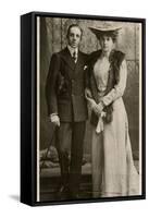 Alfonso XIII and Ena-null-Framed Stretched Canvas