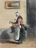 The Cleaning Lady, from "Les Femmes de Paris", 1841-42-Alfred Andre Geniole-Giclee Print