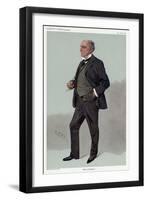 Alfred C Plowden-Leslie Ward-Framed Art Print