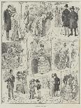 Sketches of the Cat Show at the Crystal Palace-Alfred Courbould-Giclee Print