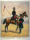 Soldiers of the 6th Edward's Own Cavalry and the 8th Cavalry, Illustration for 'Armies of India'…-Alfred Crowdy Lovett-Giclee Print