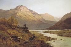 Lakeside Rendezvous (The Kirk At Arrochar)-Alfred de Breanski-Premium Giclee Print