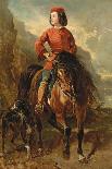 The Young Horseman-Alfred De Dreux-Stretched Canvas