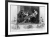 Alfred Divides His Loaf-J. Rogers-Framed Premium Giclee Print