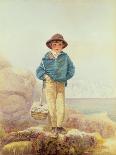 Young England - a Fisher Boy-Alfred Downing Fripp-Framed Stretched Canvas