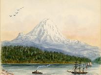 Mt. Rainier From Seattle-Alfred Downing-Stretched Canvas