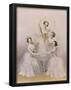 Alfred Edward Chalon (Famous dancers of the Royal Opera: Carlotta Grisi, Maria Taglioni, Lucile Gra-null-Framed Poster