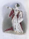 Sepia Portrait of Augusta Ada King-Alfred-edward Chalon-Giclee Print