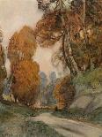 Autumn, C1844-1906,-Alfred Edward East-Framed Stretched Canvas