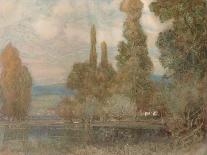 'The Silent Moon', c1901-Alfred Edward East-Stretched Canvas
