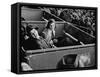 Alfred G. Vanderbilt and Alice G. Preston Sitting in a Grandstand Box at the Santa Anita Racetrack-Rex Hardy Jr.-Framed Stretched Canvas