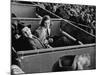 Alfred G. Vanderbilt and Alice G. Preston Sitting in a Grandstand Box at the Santa Anita Racetrack-Rex Hardy Jr.-Mounted Premium Photographic Print