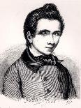 Evariste Galois French Mathematician-Alfred Galois-Framed Stretched Canvas