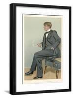 Alfred Harmsworth, Lord Northcliffe Newspaper Proprietor-null-Framed Art Print