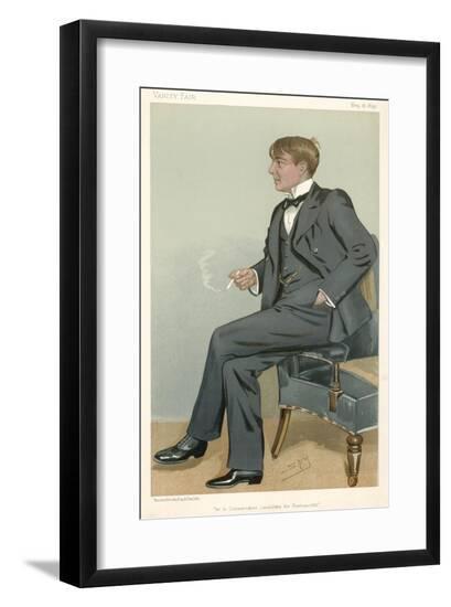 Alfred Harmsworth, Lord Northcliffe Newspaper Proprietor--Framed Art Print