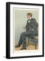 Alfred Harmsworth, Lord Northcliffe Newspaper Proprietor-null-Framed Art Print