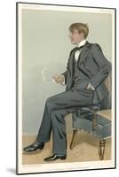 Alfred Harmsworth, Lord Northcliffe Newspaper Proprietor-null-Mounted Art Print