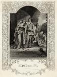 Act II Scene 3 Hotspur and His Wife-Alfred Heath-Mounted Art Print