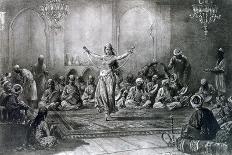 A Street of Almees (Egyptian Dancing Girl), Egypt, 1872-Alfred-Henri Darjou-Giclee Print