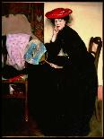 Model with a Japanese Fan-Alfred Henry Maurer-Giclee Print