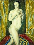 Model with a Japanese Fan-Alfred Henry Maurer-Giclee Print