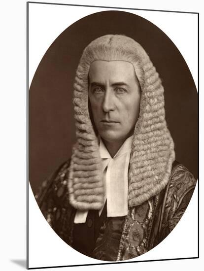 Alfred Henry Thesiger, Lord Justice of Appeal, 1880-Lock & Whitfield-Mounted Photographic Print