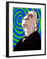 Alfred Hitchcock, 2018-Neale Osborne-Framed Giclee Print