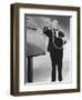 Alfred Hitchcock, Alfred Hitchcock Presents, 1955-null-Framed Photographic Print