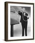 Alfred Hitchcock, Alfred Hitchcock Presents, 1955-null-Framed Photographic Print