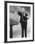 Alfred Hitchcock, Alfred Hitchcock Presents, 1955-null-Framed Photographic Print