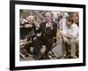 Alfred Hitchcock and Rod Taylor sur le tournage du film Les Oiseaux, 1963 (photo)-null-Framed Photo