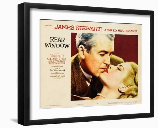 Alfred Hitchcock's Rear Window, 1954, "Rear Window" Directed by Alfred Hitchcock-null-Framed Giclee Print