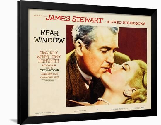 Alfred Hitchcock's Rear Window, 1954, "Rear Window" Directed by Alfred Hitchcock-null-Framed Giclee Print