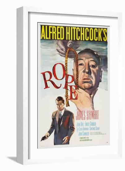 Alfred Hitchcock's Rope, 1948, "Rope" Directed by Alfred Hitchcock-null-Framed Giclee Print