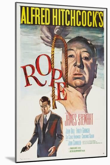 Alfred Hitchcock's Rope, 1948, "Rope" Directed by Alfred Hitchcock-null-Mounted Giclee Print