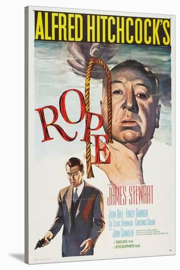 Alfred Hitchcock's Rope, 1948, "Rope" Directed by Alfred Hitchcock-null-Stretched Canvas