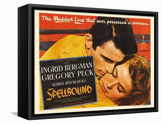 Alfred Hitchcock's Spellbound, 1945, "Spellbound" Directed by Alfred Hitchcock-null-Framed Stretched Canvas