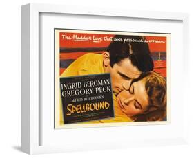 Alfred Hitchcock's Spellbound, 1945, "Spellbound" Directed by Alfred Hitchcock-null-Framed Giclee Print