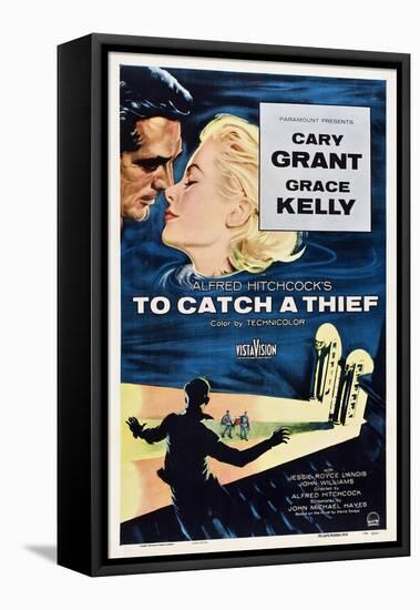 Alfred Hitchcock's To Catch a Thief, 1955, "To Catch a Thief" Directed by Alfred Hitchcock-null-Framed Stretched Canvas