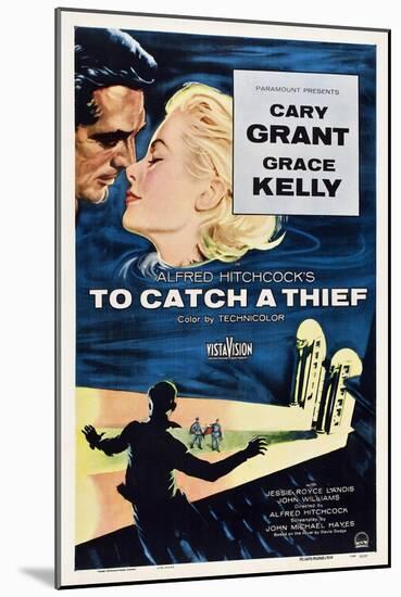 Alfred Hitchcock's To Catch a Thief, 1955, "To Catch a Thief" Directed by Alfred Hitchcock-null-Mounted Premium Giclee Print