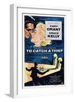 Alfred Hitchcock's To Catch a Thief, 1955, "To Catch a Thief" Directed by Alfred Hitchcock-null-Framed Giclee Print