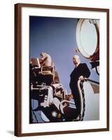 Alfred Hitchcock, Torn Curtain, 1966-null-Framed Photographic Print