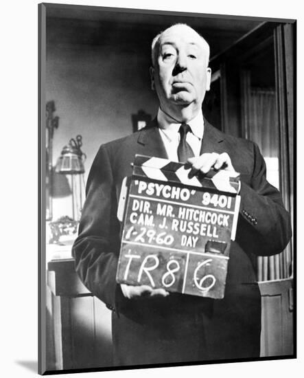 Alfred Hitchcock-null-Mounted Photo